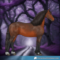Horse Color:Brown 