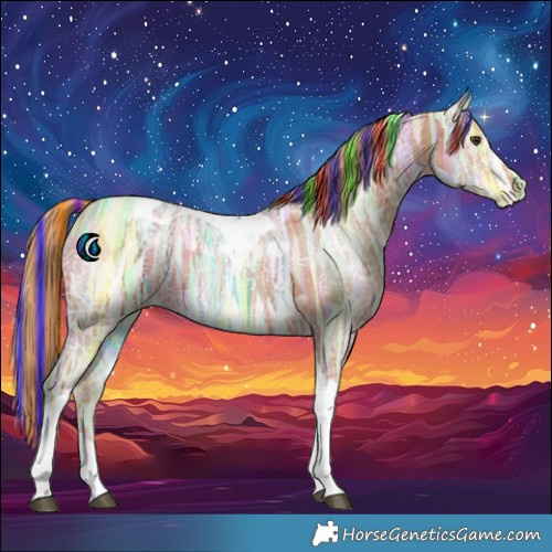 Horse Color:Painted Chestnut Ice Tobiano