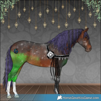 Horse Color:Painted Brown 