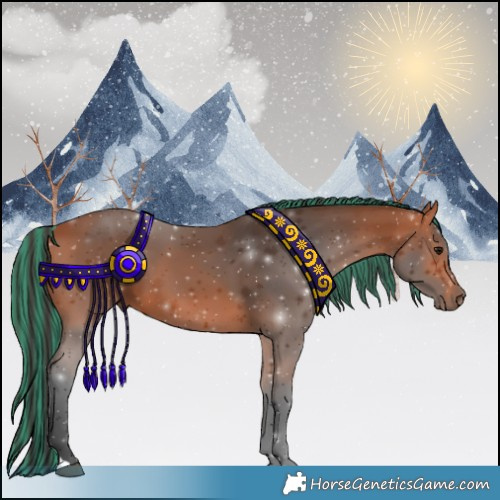 Horse Color:Painted Bay 