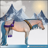 Horse Color:Watercolor Bay 