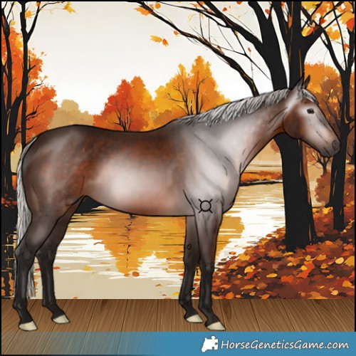 Horse Color:Gray Void Silver Bay 