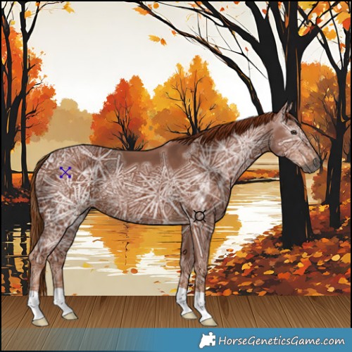 Horse Color:Gray Chestnut Ice 