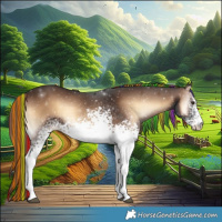 Horse Color:Painted White Spotted Liver Red Onyx 
