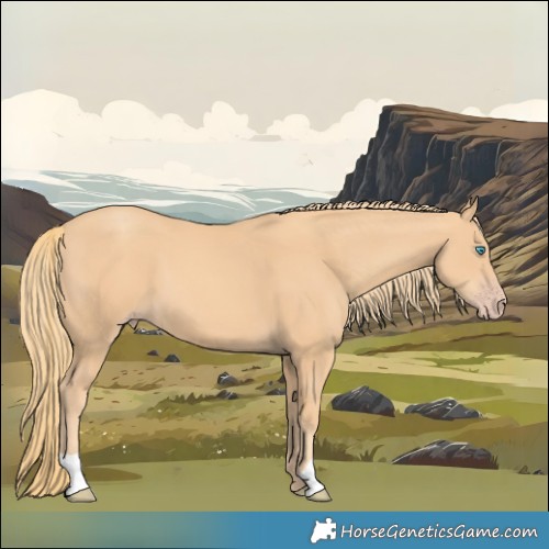 Horse Color:Gold Champagne 