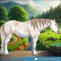 Horse Color:Smoky Creme Ice Splash