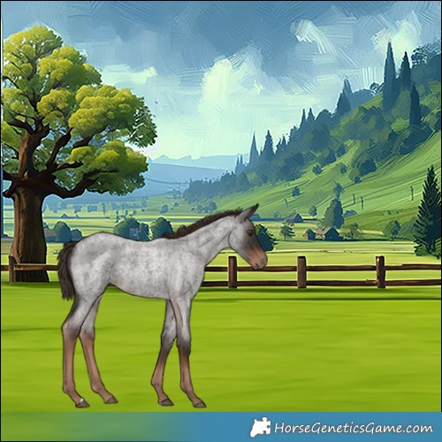 Horse Color:Liver Red Roan Rabicano