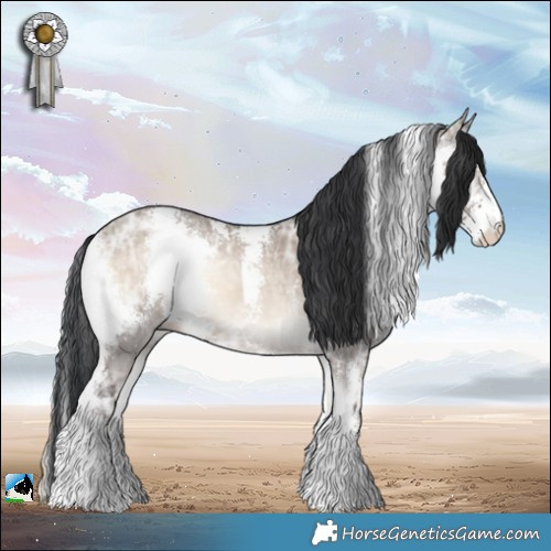 Horse Color:Brown Ice Onyx Mushroom Sabino 