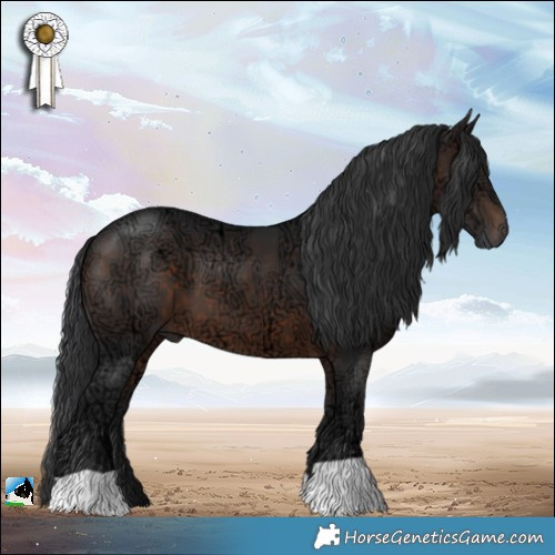 Horse Color:Brown Ice 