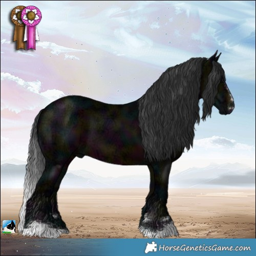 Horse Color:Midnight Brown Ice 