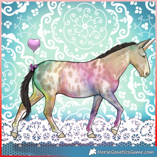 Horse Color:Liver Red Dun Sabino Appaloosa 