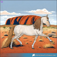 Horse Color:Red Dun Roan Splash Frame Rabicano 
