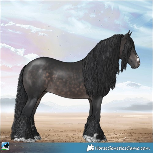 Horse Color:Platinum Brown 