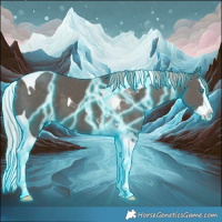 Horse Color:Thunderstruck Silver Black Splash Tobiano 