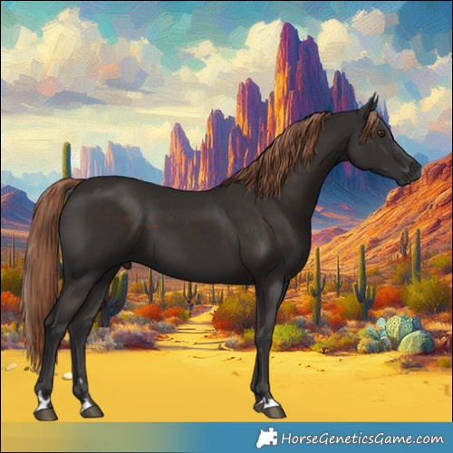 Horse Color:Liver Chestnut 