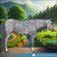 Horse Color:Nacre Black Ice 
