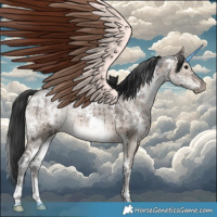 Horse Color:White Spotted Brown Ice Dun Brindle