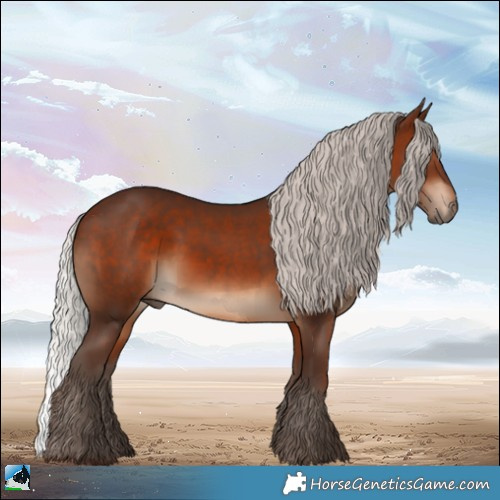 Horse Color:Silver Brown 