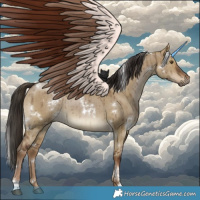 Horse Color:White Spotted Liver Red Dun Brindle 