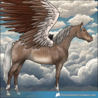 Horse Color:Silver Brown Dun Tobiano Brindle