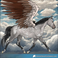 Horse Color:Platinum White Spotted Brown Dun