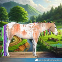 Horse Color:Painted Silver Buckskin Ice Splash Tobiano 