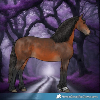 Horse Color:Brown 