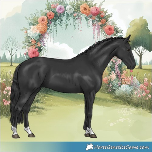 Horse Color:Black 
