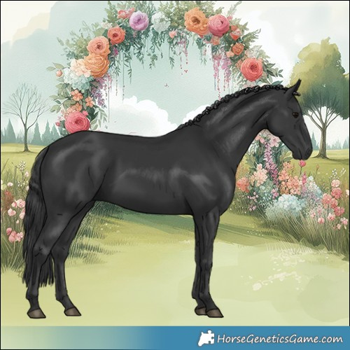 Horse Color:Black 