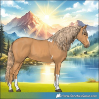 Horse Color:Chestnut Tobiano 