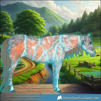 Horse Color:Thunderstruck Liver Chestnut Ice