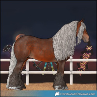 Horse Color:Silver Brown 