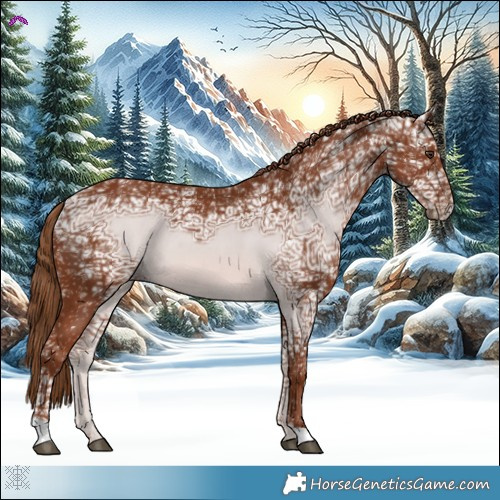 Horse Color:Chestnut Ice 