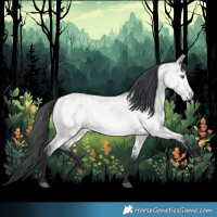 Horse Color:Bay Chinchilla Dun Brindle 