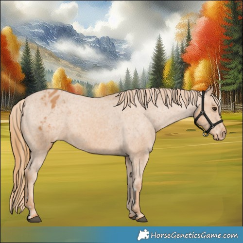 Horse Color:Chestnut Appaloosa 