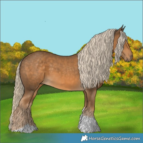 Horse Color:Chocolate Palomino Tobiano 