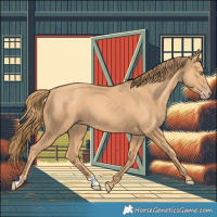 Horse Color:Gold Champagne 