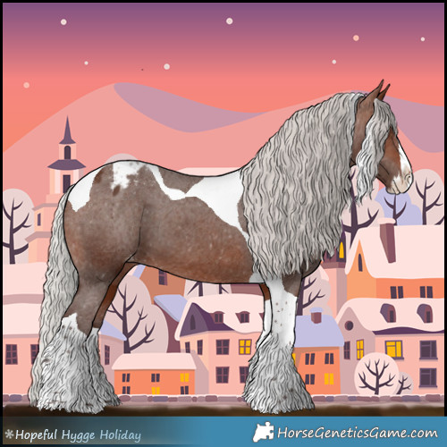 Horse Color:Silver Brown Splash Tobiano Appaloosa 