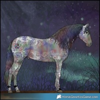 Horse Color:Nacre Black Ice