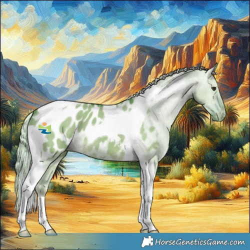 Horse Color:Watercolor Chocolate Palomino Dun Tobiano Appaloosa 