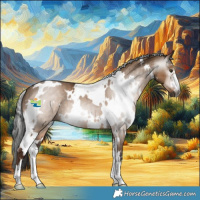 Horse Color:Gray White Spotted Liver Red Dun Brindle 