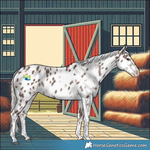 Horse Color:Liver Red Dun Mushroom Sabino Near Leopard Rabicano Brindle 