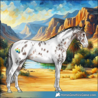 Horse Color:Brown Sabino Tobiano Appaloosa 
