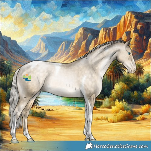 Horse Color:Silver Buckskin Pearl Tobiano Appaloosa Rabicano 