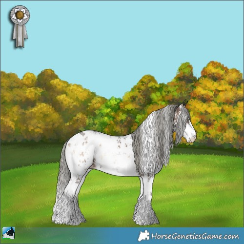 Horse Color:Liver Red Onyx Mushroom Sabino Appaloosa 
