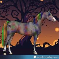 Horse Color:Painted Nacre Brown 