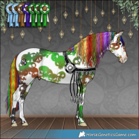 Horse Color:Painted Bay Splash Tobiano 