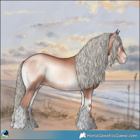 Horse Color:Gold Champagne Onyx Mushroom