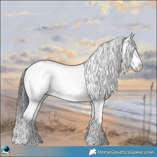 Horse Color:Sable Champagne Dun Mushroom Sabino Rabicano 