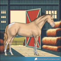 Horse Color:Gold Champagne Tobiano 